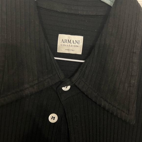 Armani collection button up collar shirt - Picture 2 of 2